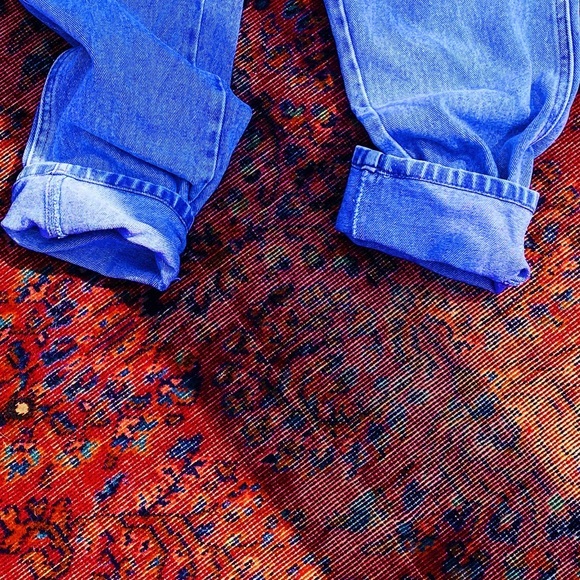 vintage lightwash high waisted jeans 🌊 - Picture 5 of 9